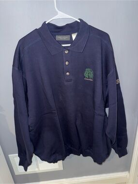 Page & Tuttle Men’s XXL Fresh Pond Golf Long Sleeve Polo Harvard NWT